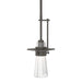 Erlenmeyer Mini Pendant in Dark Smoke - 187150-SKT-MULT-07-ZM0349 by Hubbardton Forge