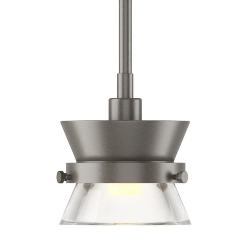 Apparatus Mini Pendant in Dark Smoke - 187250-SKT-MULT-07-ZM0378 by Hubbardton Forge