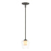 Simple Mini Pendant in Dark Smoke - 188600-SKT-MULT-07-ZU0291 by Hubbardton Forge