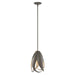 Pental Mini Pendant in Dark Smoke - 188770-SKT-MULT-07 by Hubbardton Forge