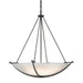 Compass Large Scale Pendant in Dark Smoke - 194531-SKT-07-GG0170 by Hubbardton Forge