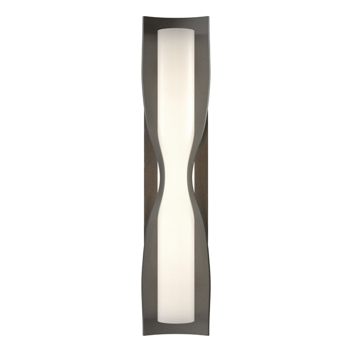 Dune Large Sconce in Dark Smoke - 204795-SKT-07-GG0347 by Hubbardton Forge