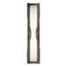 Dune Large Sconce in Dark Smoke - 204795-SKT-07-GG0347 by Hubbardton Forge