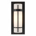 Banded with Bar Sconce in Black - 205892-SKT-10-GG0065 by Hubbardton Forge