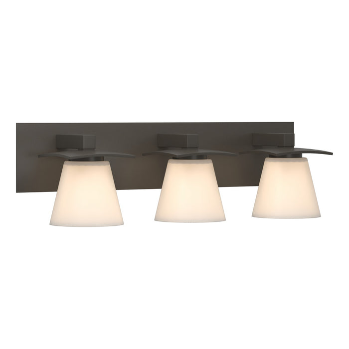 Wren 3 Light Sconce in Dark Smoke - 206603-SKT-07-GG0242 by Hubbardton Forge