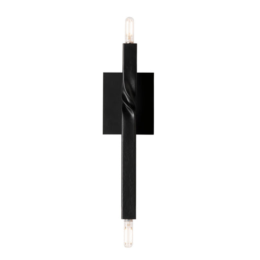 Helix Sconce in Black - 207431-SKT-10 by Hubbardton Forge