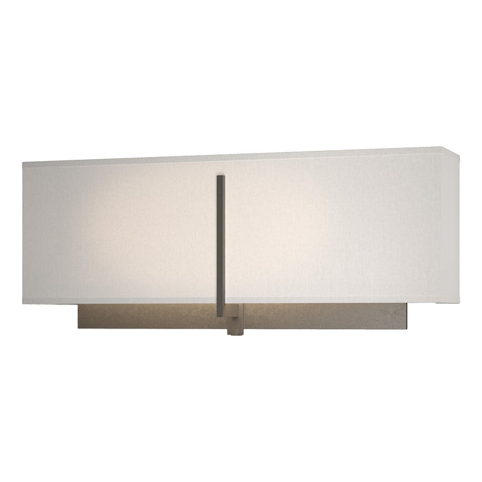 Exos Square Sconce in Dark Smoke - 207680-SKT-07-SE1606 by Hubbardton Forge