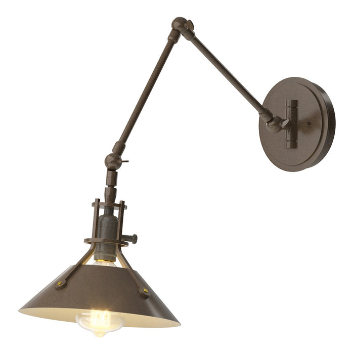 Henry Sconce in Bronze with Bronze Accent - 209320-SKT-05-05 by Hubbardton Forge