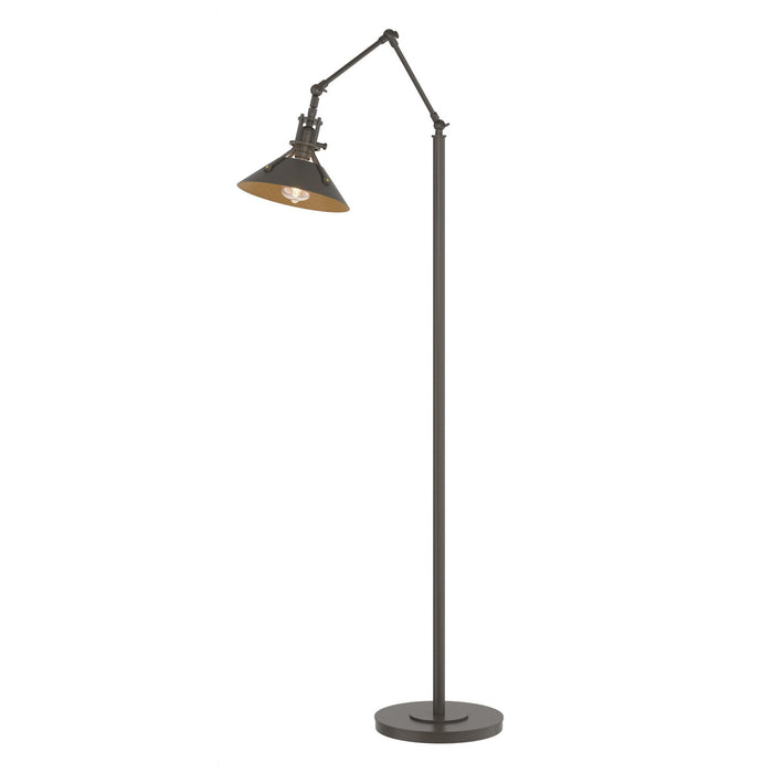 Henry Floor Lamp in Dark Smoke with Dark Smoke Accent - 242215-SKT-07-07 by Hubbardton Forge