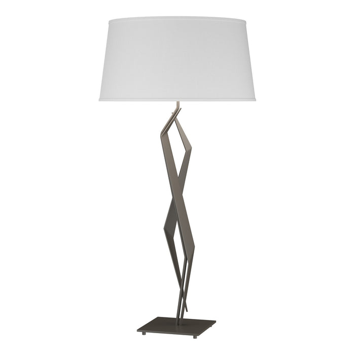 Facet Table Lamp in Dark Smoke - 272850-SKT-07-SF1815 by Hubbardton Forge