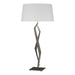 Facet Table Lamp in Dark Smoke - 272850-SKT-07-SF1815 by Hubbardton Forge