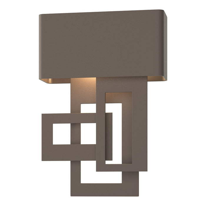 Collage Small Dark Sky Friendly LED Outdoor (Right Side) Sconce in Coastal Dark Smoke - 302520-LED-RGT-77 by Hubbardton Forge