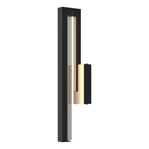 Edge Medium LED Outdoor Sconce in Coastal Black - 302560-LED-80-II0564 by Hubbardton Forge