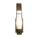 Sea Coast Large Outdoor Sconce in Coastal Bronze - 304220-SKT-75-GG0163 by Hubbardton Forge