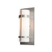 Banded Outdoor Sconce in Coastal Burnished Steel - 305893-SKT-78-GG0034 by Hubbardton Forge