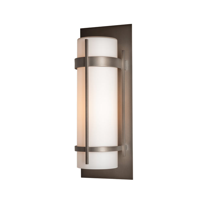 Banded Large Outdoor Sconce in Coastal Dark Smoke - 305894-SKT-77-GG0037 by Hubbardton Forge