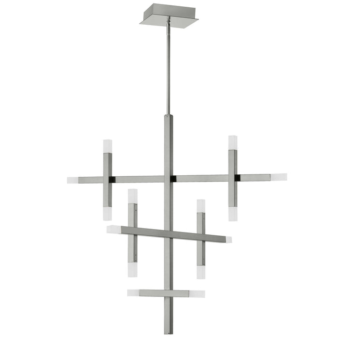 ACS-3656C-PC-FR- Acasia LED Chandelier in Polished Chrome by Dainolite