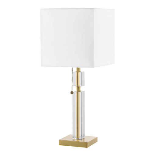 DM231-AGB- Fernanda 1-Light Table Lamp in Aged Brass by Dainolite