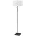 DM231F-MB- Fernanda 2-Light Floor Lamp in Matte Black by Dainolite