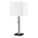 DM231-MB- Fernanda 1-Light Table Lamp in Matte Black by Dainolite