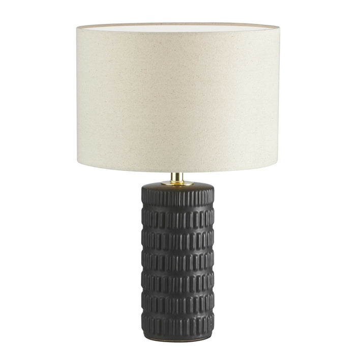 FTY-181T-MB-BG- Felicity 1-Light Table Lamp in Beige by Dainolite