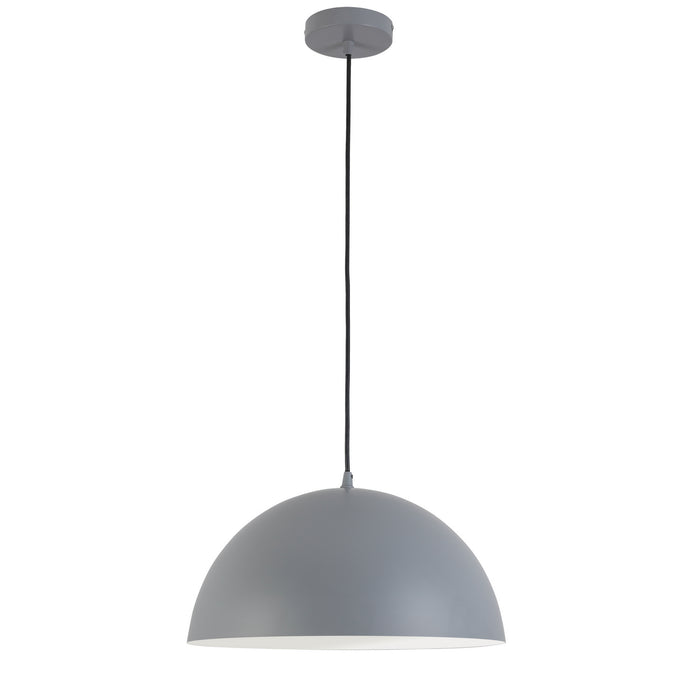 OFE-161P-GRY- Ofelia 1-Light Pendant in Grey by Dainolite