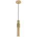 PSW-121P-AGB- Passwell 1-Light Pendant in Aged Brass by Dainolite