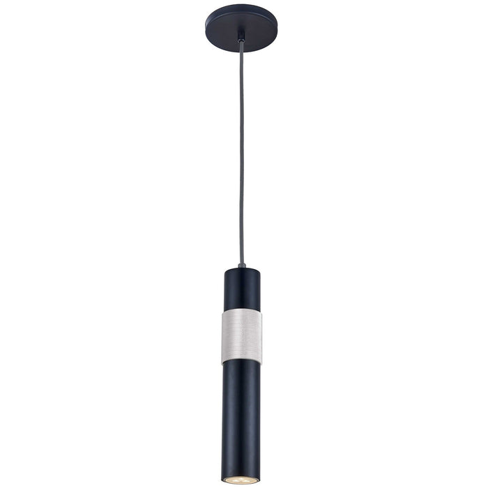 PSW-121P-MB-SC- Passwell 1-Light Pendant in Matte Black by Dainolite