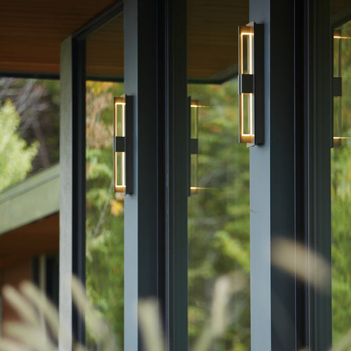 Double Axis Large LED Outdoor Sconce in Coastal Burnished Steel - 306425-LED-78-ZM0333 by Hubbardton Forge