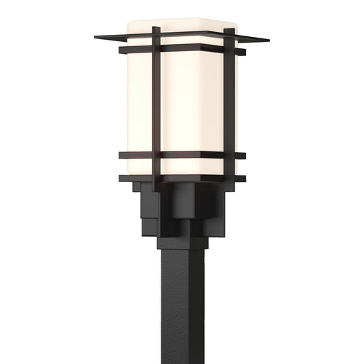 Tourou Outdoor Post Light in Coastal Black - 346011-SKT-80-GG0076 by Hubbardton Forge