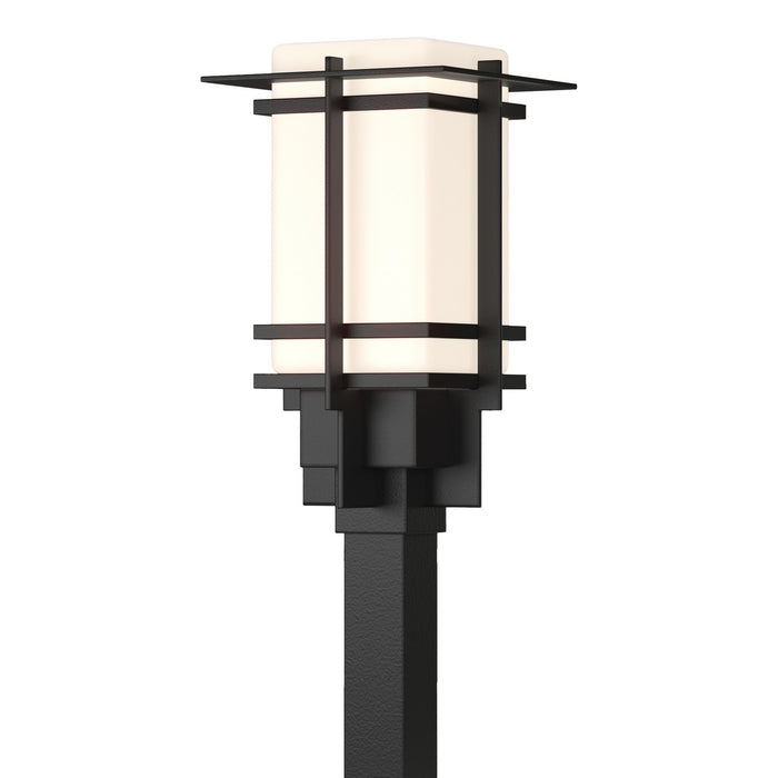 Tourou Outdoor Post Light in Coastal Black - 346011-SKT-80-GG0076 by Hubbardton Forge