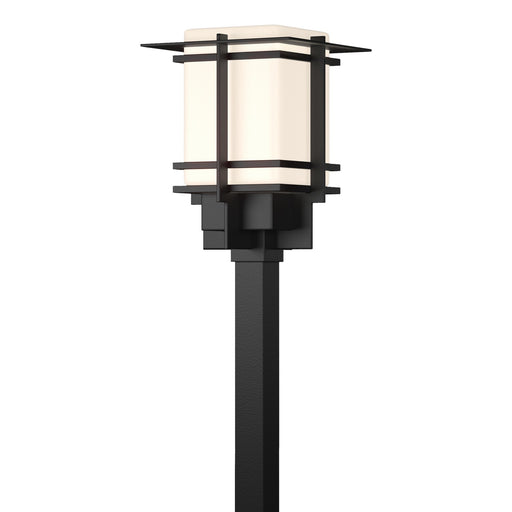 Tourou Large Outdoor Post Light in Coastal Black - 346013-SKT-80-GG0084 by Hubbardton Forge