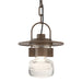 Mason Outdoor Ceiling Fixture in Coastal Bronze - 363003-SKT-75-ZM0448 by Hubbardton Forge