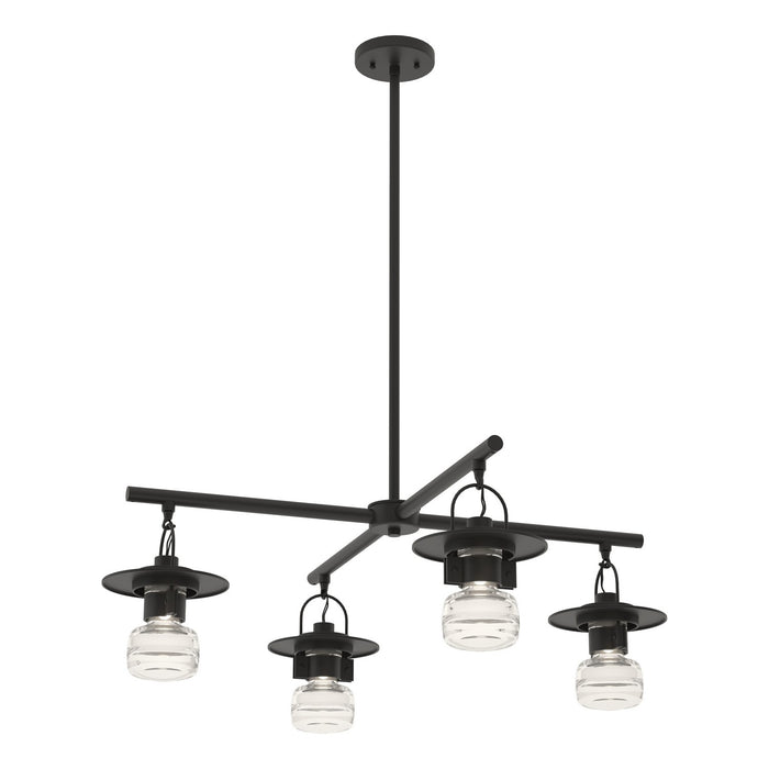 Mason Outdoor 4-Light Pendant in Coastal Black - 364212-SKT-MULT-80-ZM0435 by Hubbardton Forge