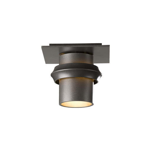 Twilight Small Dark Sky Friendly Outdoor Semi-Flush in Coastal Dark Smoke - 364901-SKT-77 by Hubbardton Forge