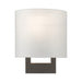 42400-07- ADA Wall Sconces 1-Light Wall Sconce in Bronze by Livex Lighting