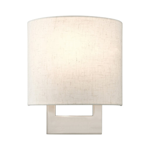 42420-91- ADA Wall Sconces 1-Light Wall Sconce in Brushed Nickel by Livex Lighting