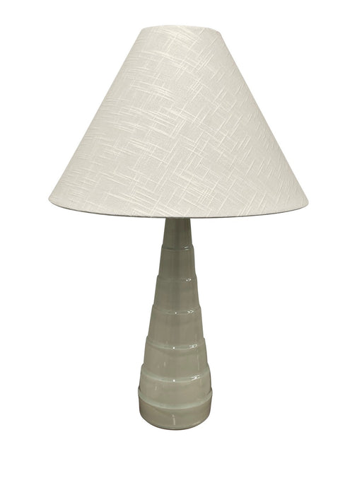 GS825-GG- Scatchard 1-Light Table Lamp in Gray Gloss by House of Troy