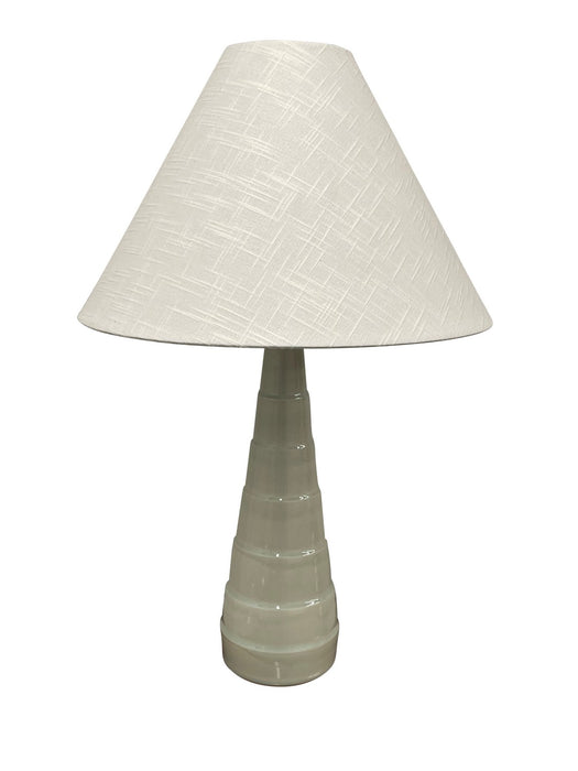 GS825-GG- Scatchard 1-Light Table Lamp in Gray Gloss by House of Troy