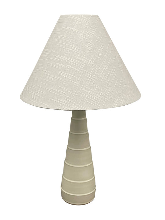 GS825-WM- Scatchard 1-Light Table Lamp in White Matte by House of Troy