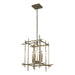 Tura 4-Light Small Chandelier in Soft Gold - 101315-SKT-84 by Hubbardton Forge