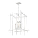 Tura 8-Light Large Chandelier in White - 101317-SKT-02 by Hubbardton Forge