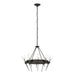 Echo 10-Light Circular Chandelier in Oil Rubbed Bronze - 101525-SKT-14-YC0369 by Hubbardton Forge