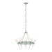 Echo 10-Light Circular Chandelier in Vintage Platinum - 101525-SKT-82-YC0369 by Hubbardton Forge