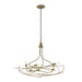 Wisp 6-Light Chandelier in Modern Brass - 101620-SKT-86 by Hubbardton Forge