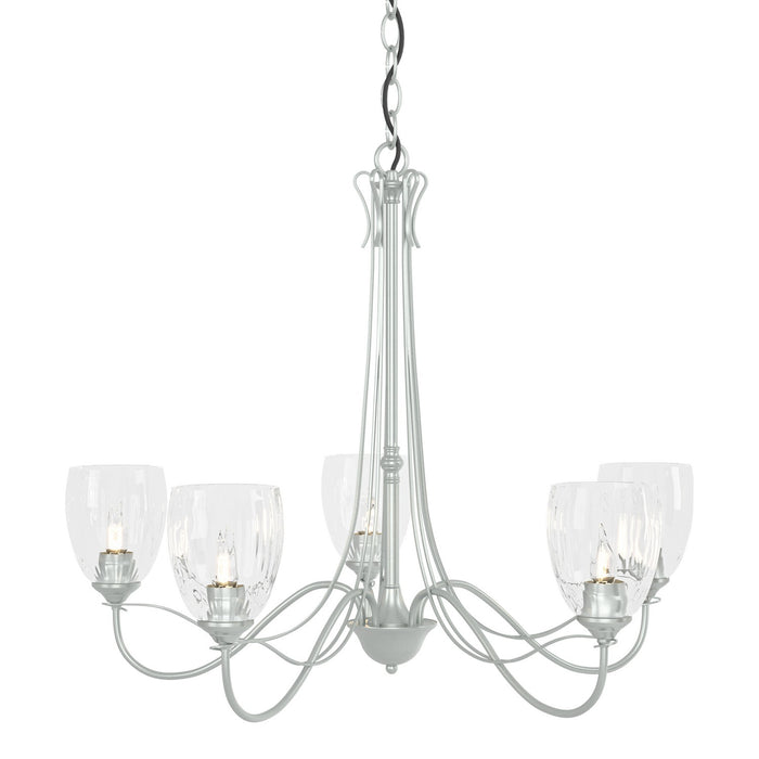 Trellis 5 Arm Chandelier in Vintage Platinum - 103063-SKT-82-LL0083 by Hubbardton Forge