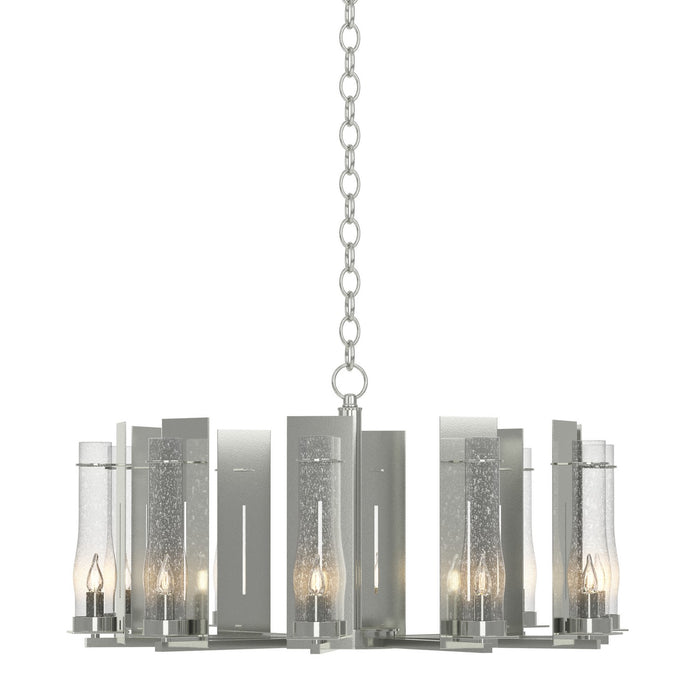 New Town 10 Arm Chandelier in Sterling - 103290-SKT-85-II0184 by Hubbardton Forge