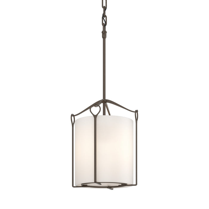 Bow Tall Mini Pendant in Bronze - 104060-SKT-05-GG0137 by Hubbardton Forge