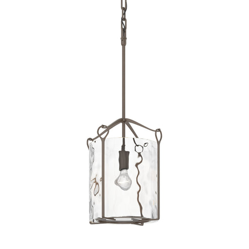 Bow Tall Mini Pendant in Bronze - 104060-SKT-05-LL0137 by Hubbardton Forge