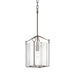 Bow Tall Mini Pendant in Bronze - 104060-SKT-05-ZM0137 by Hubbardton Forge